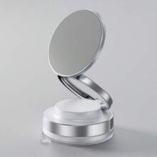 Vacuum Suction Magnetic Phone Holder, One-Handed Operation, Foldable & Adjustable, 360° Rotation, Suitable For Car/Bathroom/Gym/Kitchen, Multi-Scenario Use (Black/White) - Alloy Bracke - View 13