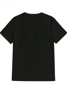 Camiseta de Hokuto No Ken, moderna, suave y elástica, de corte regular, adecuada para todo tipo de cuerpo, ideal para uso casual diario con un estilo divertido e ingenioso. - Negro - Ver 3