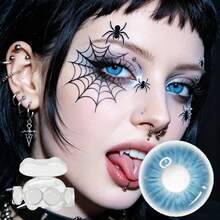 8 Types Of Color Changing Eye Bead Decorations Can Significantly Enhance Visual Effects, Instantly Create A Big Eye Shape, Moisturize And Moisturize The Eyes To Relax, Simple And Elegant, No Need For Adhesive - Royal Blue - View 4