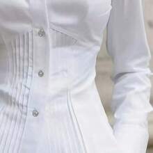 Women Blouses & Shirts - Yellow - View 3
