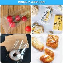 10-Pack Of Universal High-Transparency OPP Self-Adhesive Bags, Zipper Bags, Cute Self-Sealing Bags For Daily Use - Clear - View 1