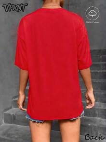 Camisetas deportivas & Tanks para mujer - Rojo - Ver 4