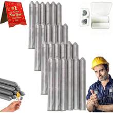 Lighter Melt Welding Rods, Low Temp Welding Rods, Low Temperature Universal Weldings Rod, Easy Melt Aluminum Rod, Weldings Equipment And Accessories For Stainless Steel Iron, Beginner And Pro (18pcs) - 24pcs - View 3
