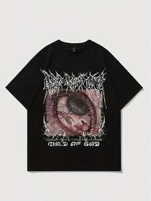 Men Sports Tees & Tanks - Black - View 1