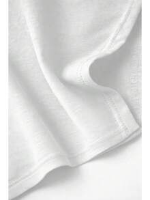 Camiseta de Mujer Oversize de Manga Corta "I Love Mexico", 100% Algodón, Top Casual de Manga Corta, Camiseta Suave y Cómoda para Fanáticos de México, 100% Algodón - Blanco - Ver 5