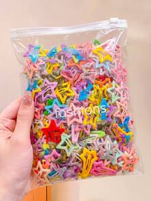 50/30/10pcs/Set Colorful Mixed BB Clips, Multi-Color Hair Clips, Y2K Basic Matching Hair Accessories - Suitable For Girls And Teenagers, Daily School, Party, Sports - Multicolor - View 2