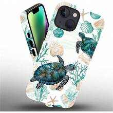 Case For IPhone 16 Pro, Colorful Pineapple Design, Liquid Silicone Case, Impact Resistant, Anti-Scratch, Shockproof - 海龜海星殼 - 查看 3