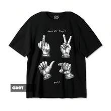 Women T-Shirts - Black - View 1