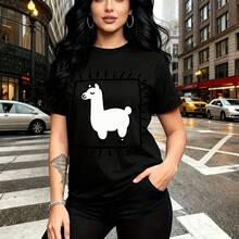 Women T-Shirts - Black - View 9