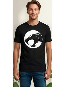 Super Retro Game Print T-Shirt - Black - View 2