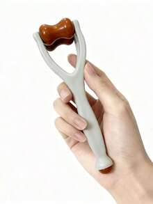 1pc Wooden Acupressure Massager, Dual-Head Roller Acupressure Massager, Portable Hand And Finger Joint Relaxation Massager, Acupoint Massage Tool, Hand Massager; Double-Sided Hardwood Massage Roller Tool For Relieving Finger Pressure Points, Hand Discomfort And Stress, For Office Workers, Artists, Gamers, Seniors, Suitable For Home Use. - Multicolor - View 12