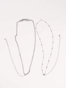 1 Damen doppellagige einfache Engelsflügel Taillenkette Strand Dekorationsgürtel Körperkette Taillenschmuck, Taillenkette, Gürtel, Gürtel für Damen, Goldgürtel Reiseessentiell - mehrfarbig - Übersicht 9
