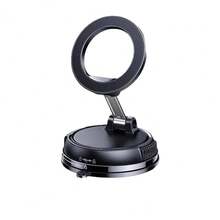 New Magnetic Car Phone Holder, Foldable Rotatable Stable Vacuum Suction Cup Phone Holder - A - View 9