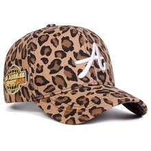 1pc Women's A Letter Embroidery Leopard Print Baseball Cap, Street Fashion Casual Hat For Spring/Autumn Outdoor, Travel, Beach - Multicolor - View 10