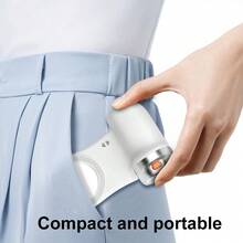 Magnetic Phone Camera Grip With Wireless Remote Control, Strong Magnetic Phone Handle Suitable For Smartphones, Portable Selfie Assistant, Compatible With Magnetic Fill Light, Ergonomic Camera Shutter Grip For Vlog/Travel/Photography - White - View 6