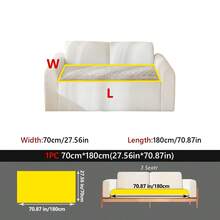 1pc Comfortable Flannel Sofa Cover, Non-Slip Machine Washable Sofa Protector, Soft Warm Sofa Pad, Suitable For Pets And Home Daily Use - Multiple Styles - View 28