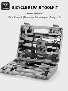Hộp dụng cụ sửa xe đạp TOSUOD bộ sửa trục giữa & lốp xe, bộ dụng cụ bảo trì xe đạp đa năng 44 trong 1 cho xe đạp leo núi & xe đạp đường trường - Nhiều màu - Xem 1