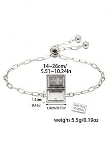 ZIRUISP Cross Bracelet For Women Men, Openable Bible Book Bracelet, Adjustable Chain Christian Religious Faith Jewelry, Minimalist Inspirational Prayer Gift - Picture Frame Pull-out Bracelet - View 6