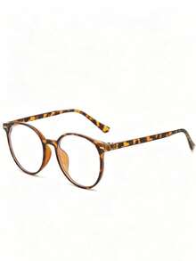 1 Mrs. Fu's Round PC Frame Plain Glasses - Multicolor - View 3