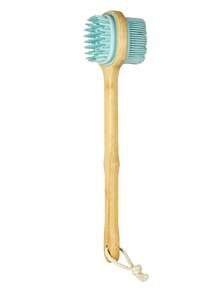 1pc Dry Body Brush, Soft Bristle Exfoliating Body Scrub Brush With Massage Nubs, Suitable For Dry Skin - Multicolor - View 13