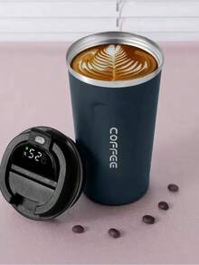 Thermal Mug With Lid And LED Temperature Display, 510 Ml, For Hot And Cold Drinks - Multicolor - View 6