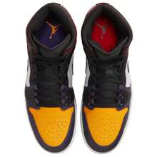 Nike Jordan Air Jordan 1 Mid SE Men's Red/Blue/Yellow Casual Shoes IQ9383-611 - 紅藍黃 - 查看 5