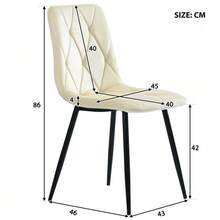 Dining Room Set, Table And Chairs (5 Pieces), Modern And Minimalist Style, Round Marble Table, Gold Metal Table Legs + 4 Ergonomic Beige Velvet Chairs. - Gold - View 5