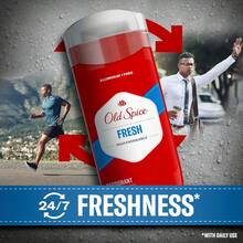 Old Spice Aluminum Free Deodorant For Men, High Endurance, 24/7 Lasting Freshness & Long Lasting Scent, 24/7 Advanced Sweat & Odor Protection, Fresh Scent, 3.0 Oz (Pack Of 2) - Fresh - 查看 4