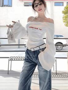 Women Tops - White - View 2