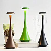 Minimalist Touch Dimming Table Lamp - Stylish Futuristic Jellyfish Design Ambient Light, Type-C USB Charging & 800mAh Battery. Stepless Dimmable, Suitable For Bar, Living Room And Bedroom | Modern Decorative Light - Multicolor - View 11