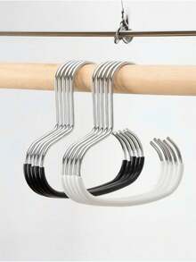 4pcs/1pc: Hat Rack, Tie Clip Rack, Belt Rack, Scarf Rack, Portable Dorm Closet Hooks - Multi-Functional Closet Storage Rack. Suitable For Home, School, Hotel And Travel Scenarios, It Is An Ideal Travel Hanging Rack That Can Be Used To Hang Hats, Ties, Belts, Scarves, Accessories And Other Items, Suitable For Dorm Rooms, Walk-In Closets And Organizing Luggage Before Travel. It Can Keep The Closet Tidy And Convenient For Daily Use. - View 7