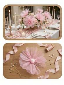 1 pieza Flor artificial de amapola de seda de 50 cm, gran flor artificial 3D, adecuada para cumpleaños, bodas, decoración de fondo de fiesta, hogar, sala de estar, decoración del hogar y decoración exterior - Multicolor - Ver 7