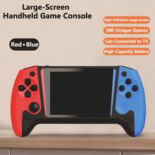 YIYI 500-In-1 經典復古手持遊戲機,便攜式 3.5 吋 HD 大螢幕遊戲機,1020mAh 可充電電池,支持 1/2 人遊戲與電視連接,適合作為聖誕節、生日和節日禮物送給男士和女士 - 1 件 - 查看 17