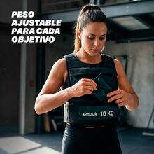 MUUK FITNESS Weighted Vest - Black 10 Kg - View 7