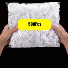 100/200/300/400/500 Buah Pelindung Sepatu Sekali Pakai Transparan - Pelindung Sol Anti Selip Plastik Tebal Tahan Lama, Pas dan Nyaman, Cocok untuk Rumah, Rumah Sakit, Laboratorium, Pabrik - Sandal Pelindung Sepatu Higienis untuk Perlindungan - Penutup debu sepatu sekali pakai - View 11