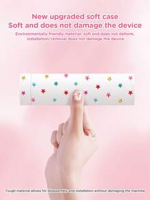 1个彩色星形图案保护壳/保护套，兼容Switch2 (2025)、Switch NS、Switch OLED、Switch Lite，Switch2/Switch配件套装，含收纳袋，Switch玩家最佳礼物 - 彩色 - 查看 7