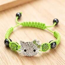 Sanrio 1/Piece Hello Kitty Colorful Bracelet - Colorful Cartoon Character Jewelry, Fashionable And Versatile, Sweet Birthday Gift, Valentine's Day Gift, Suitable For Friends And Family Collection Jewelry, Adjustable Buckle Design, Women's Exclusive, Graduation Season Gift, Party, Festival Party, Four Seasons Perfect Choice - Cartoon - View 11