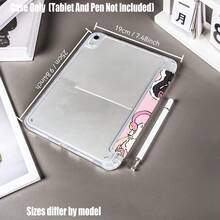 Y-Fold 高透明壓克力平板保護殼，附筆槽。相容 iPad Mini4/5 (7.9 吋)、Mini6/7 (8.3 吋)；Air1/2/3、iPad5/6/8 (9.7 吋)；iPad2019-2021、Pro10.5、Air3 通用；iPad10/11、Air4/5 (10.9 吋)、Air6/7 與 Pro11 吋系列；Pro12.9、Air13 吋、2024 Pro11/13 吋；5/6Pro、7Pro、SE/Pro；MatePad 全尺寸、Honor V9/X9/GTPro 全系列；S6Lite/S7/S8/S9/S10/A8/A9 - 彩色 - 查看 9
