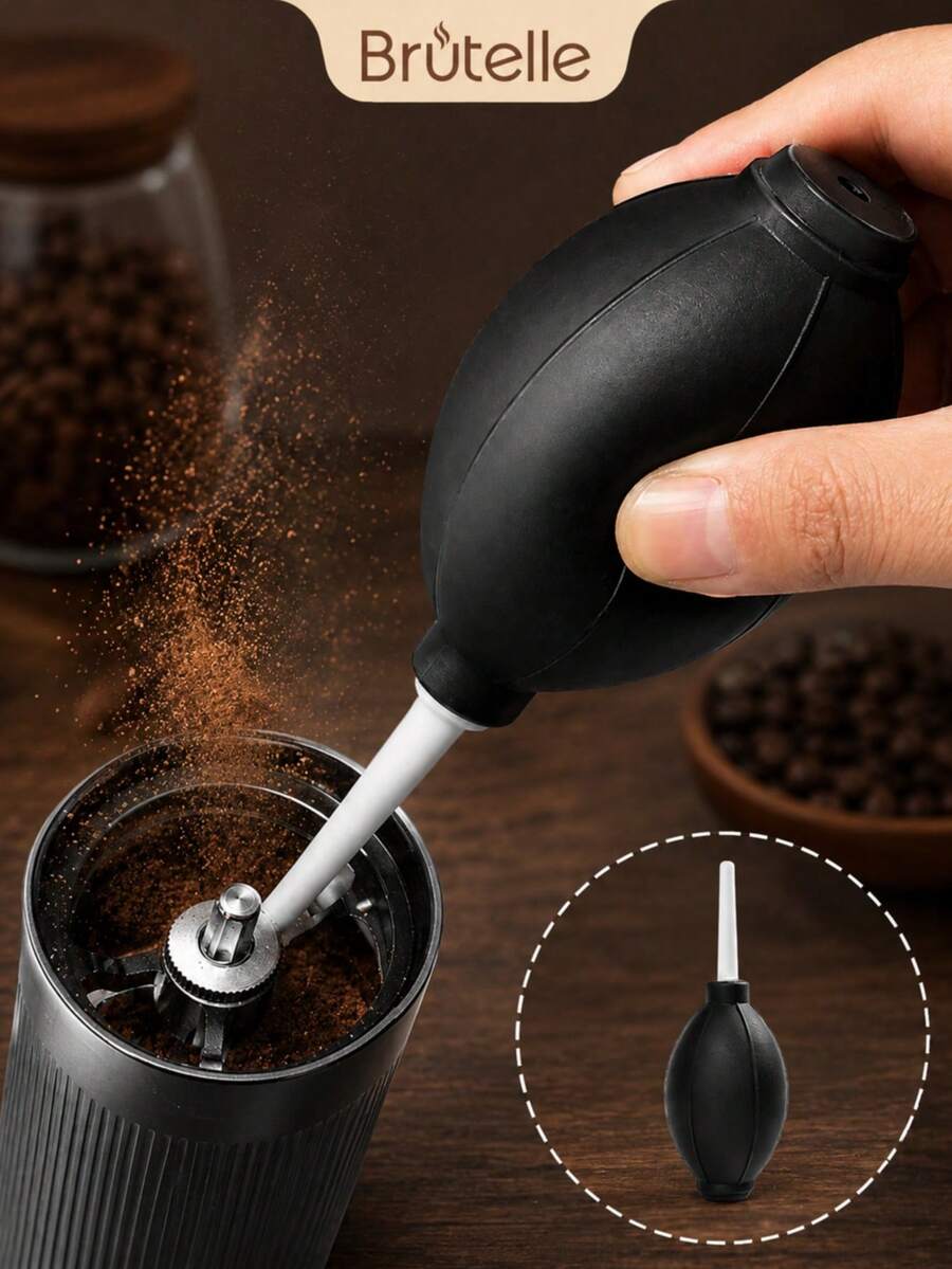 Brutelle là dụng cụ vệ sinh thích hợp để làm sạch máy xay cà phê, máy ảnh và bàn phím. - Ống thổi khí - Xem 1