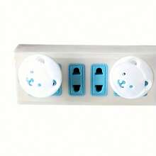5/10/15/20 Piezas Cubiertas de Enchufe de Cabeza Redonda Gruesa - Protectores de Enchufe Resistentes a Impactos, Garantizando la del Hogar - Multicolor - Ver 5