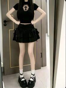 Women Two-Piece Outfits - Black - View 4
