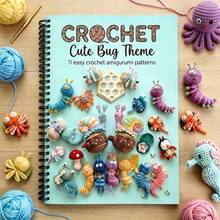 11 Pola Rajutan Amigurumi Bertema Serangga yang Lucu: Panduan Langkah demi Langkah untuk Pemula | Tutorial Rajutan Cepat & Mudah | Hadiah Sempurna untuk Pecinta Rajutan - A - View 4