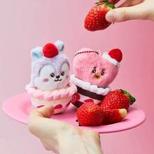 SKZOO BT21 K-POP Giocattoli di peluche carini a tema cartoni animati e anime Serie STRAWBERRY festa, ciondoli per borse, regali per fan ARMY, regali di compleanno, regali per coppie - Multicolore - Visualizzare 2
