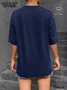 Women Sports Tees & Tanks - Navy Bow - View 4