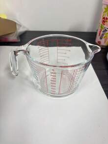 1 Piece Plastic Liquid Measuring Cup, Multifunctional Cup For Baking And Cooking, Essential Kitchen Tool - Glass Measuring Cup - View 14