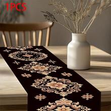 1pc/7pcs Set Elegant Floral Pattern Table Runner - Suitable For Spring/Summer, Living Room, Kitchen, Dining Room, Cafe Decor - Perfect For Holidays, Gatherings, Birthday Parties, Celebrations, Scene Decoration, Room Decor - Multicolor - View 13