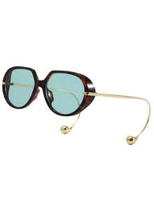 SeeBand Fashion Aviator For Women And Men, Retro Oversized Round Glasses, Retro Shield Large Frame Fashion Glasses, European And American Style Fashion Glasses, Outdoor Travel And Street Style Accessories, Fashion Glasses For Women, Autumn/Winter Clothing, Beach Accessories, Retro Y2K Basic Business Casual Gift - Multicolor - View 44