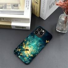Case For IPhone 16 Pro, Colorful Pineapple Design, Liquid Silicone Case, Impact Resistant, Anti-Scratch, Shockproof - 藍蝴蝶蜻蜓 - 查看 7