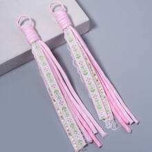 2pcs/Pack Lace Ribbon Keychain Phone Bag Doll Hanging Rope Accessories, Soft Cute Handmade Pendant Materials, DIY Hanging Decoration Accessories - Ornaments - View 12