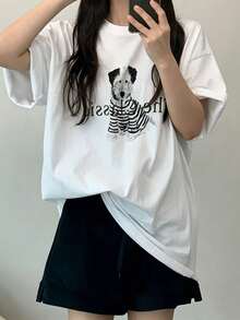 Women T-Shirts - White - View 3